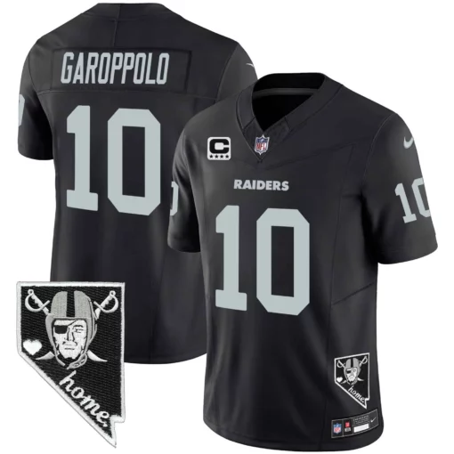 Men’s Raiders Nevada Home Patch Vapor Jersey – All Stitched - Image 4