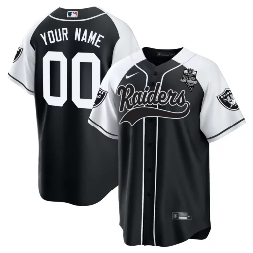 Raiders Baseball Custom Jersey – All Stitched - Image 2