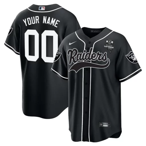 Raiders Baseball Custom Jersey – All Stitched