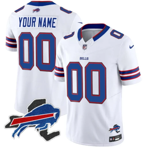 Bills New York Patch Vapor Limited Custom Jersey – All Stitched - Image 2