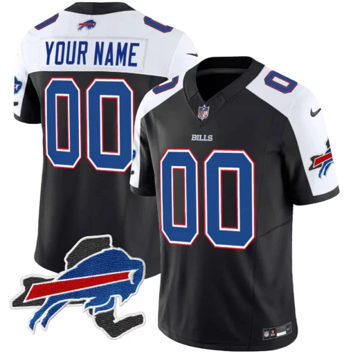 Bills New York Patch Vapor Limited Custom Jersey – All Stitched - Image 6
