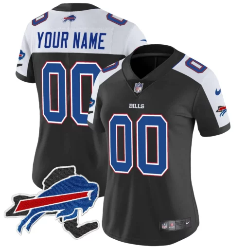 Bills New York Patch Vapor Limited Custom Jersey – All Stitched - Image 8