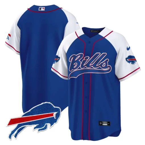 Men’s Buffalo Bills Baseball Jersey – All Stitched - Image 42