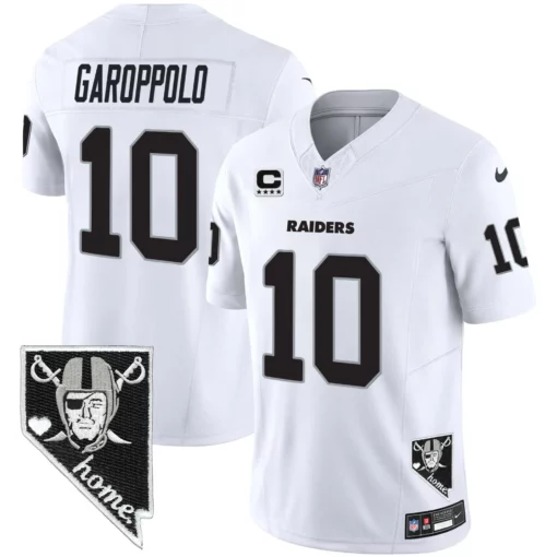 Men’s Raiders Nevada Home Patch Vapor Jersey – All Stitched - Image 16