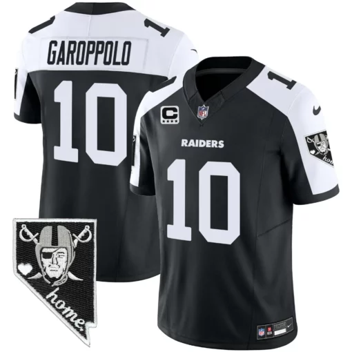 Men’s Raiders Nevada Home Patch Vapor Jersey – All Stitched - Image 17