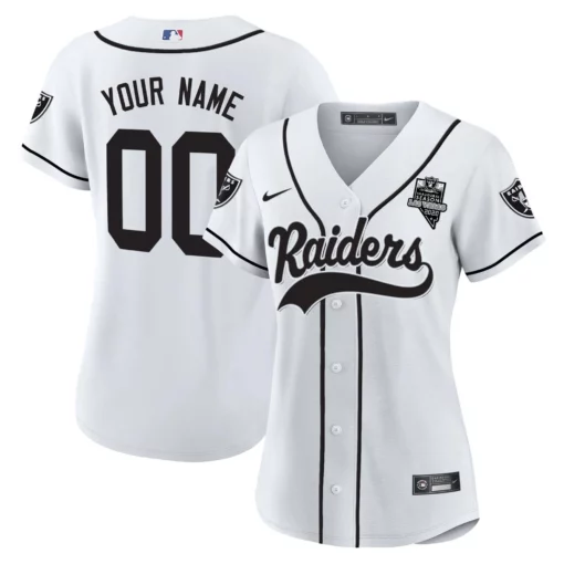 Raiders Baseball Custom Jersey – All Stitched - Image 8