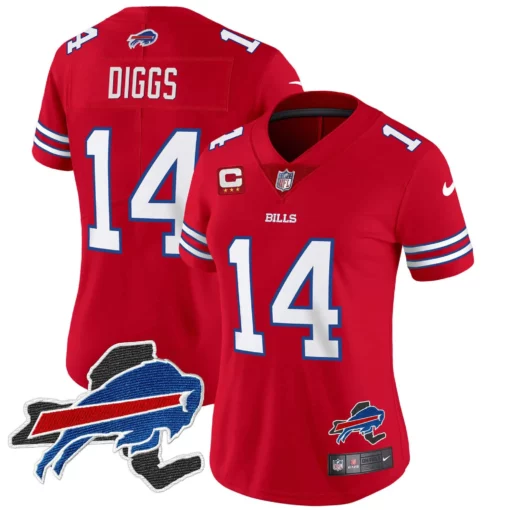 Women’s Bills New York Patch Vapor Limited Jersey – All Stitched - Image 11