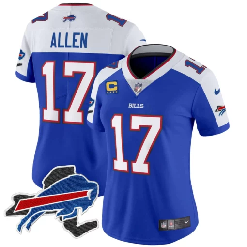Women’s Bills New York Patch Vapor Limited Jersey – All Stitched - Image 14