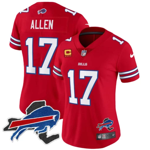 Women’s Bills New York Patch Vapor Limited Jersey – All Stitched - Image 18