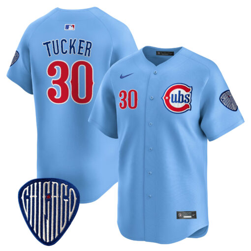 Men’s Chicago Cubs Blue Alternate Vapor Premier Limited Jersey – All Stitched