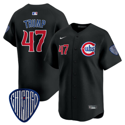 Men’s Chicago Cubs Blue Alternate Vapor Premier Limited Jersey – All Stitched - Image 4