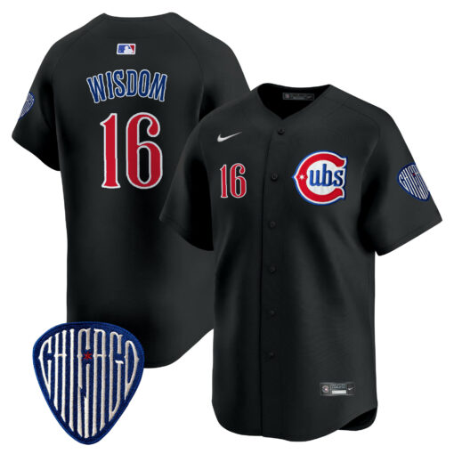 Men’s Chicago Cubs Blue Alternate Vapor Premier Limited Jersey – All Stitched - Image 8