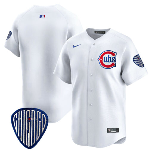 Men’s Chicago Cubs Blue Alternate Vapor Premier Limited Jersey – All Stitched - Image 45