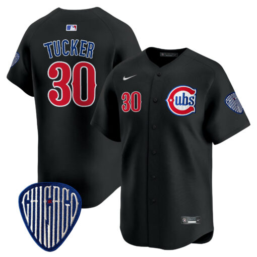 Men’s Chicago Cubs Blue Alternate Vapor Premier Limited Jersey – All Stitched - Image 6