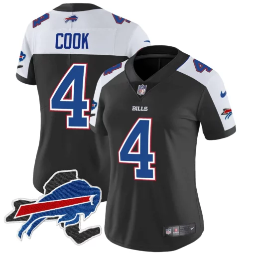 Women’s Bills New York Patch Vapor Limited Jersey – All Stitched - Image 2