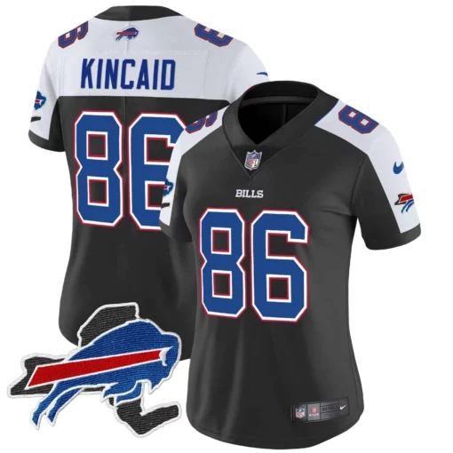 Women’s Bills New York Patch Vapor Limited Jersey – All Stitched - Image 32