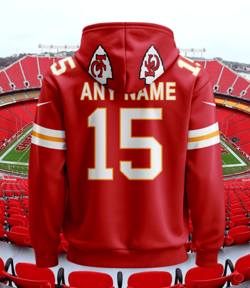 Kansas City Chiefs | Hoodie Style Jersey Custom Name And Number - Image 3