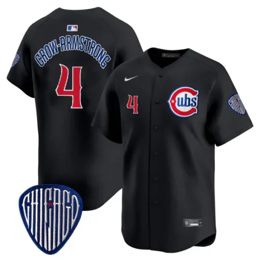 Men’s Chicago Cubs Blue Alternate Vapor Premier Limited Jersey – All Stitched - Image 10