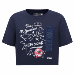 MLB NEW YORK YANKEES SKETCHBOOK WOMEN'S SINGLE JERSEY BOXY TEE