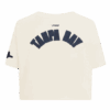 MLB TAMPA BAY RAYS TRIPLE TONAL SINGLE JERSEY BOXY WOMEN'S TEE