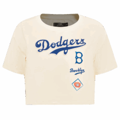 MLB BROOKLYN DODGERS RETRO CLASSIC WOMEN'S BOXY TOP