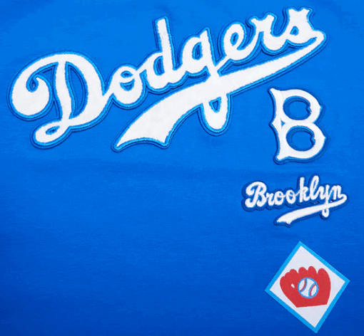 MLB BROOKLYN DODGERS RETRO CLASSIC WOMEN'S BOXY TOP - Image 4