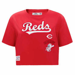 MLB CINCINNATI REDS RETRO CLASSIC WOMEN'S BOXY TOP
