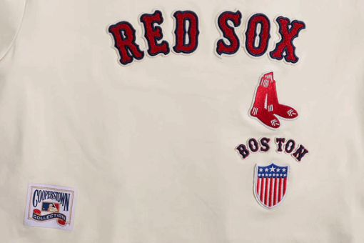 MLB BOSTON RED SOX RETRO CLASSIC WOMEN'S BOXY TOP - Image 3