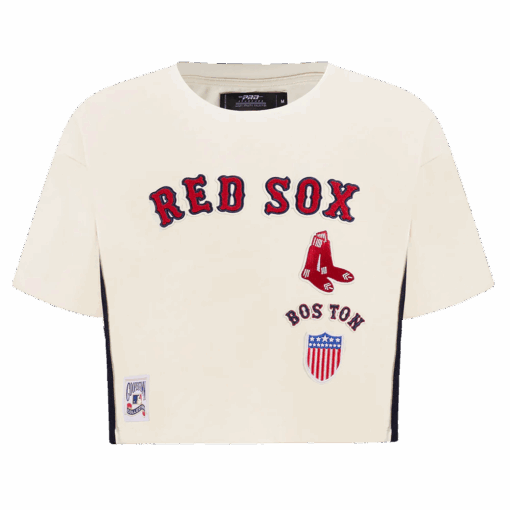 MLB BOSTON RED SOX RETRO CLASSIC WOMEN'S BOXY TOP