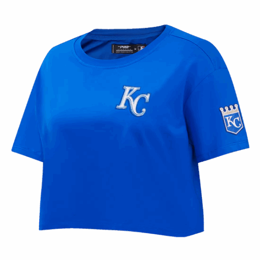 MLB KANSAS CITY ROYALS CLASSIC WOMEN'S BOXY TOP - Image 3