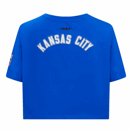 MLB KANSAS CITY ROYALS CLASSIC WOMEN'S BOXY TOP - Image 2
