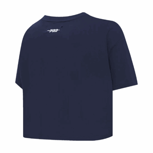 MLB NEW YORK YANKEES SKETCHBOOK WOMEN'S SINGLE JERSEY BOXY TEE - Image 4
