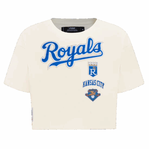MLB KANSAS CITY ROYALS RETRO CLASSIC WOMEN'S BOXY TOP