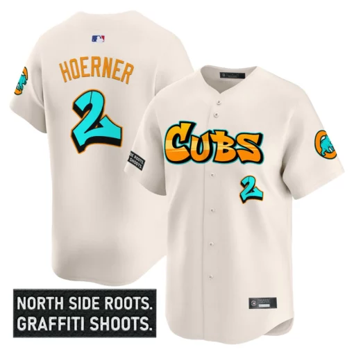Men's Chicago Cubs ‘Graffiti North Side Edition’ Vapor Premier Limited Jersey – All Stitched - Image 10