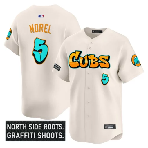 Men's Chicago Cubs ‘Graffiti North Side Edition’ Vapor Premier Limited Jersey – All Stitched - Image 8