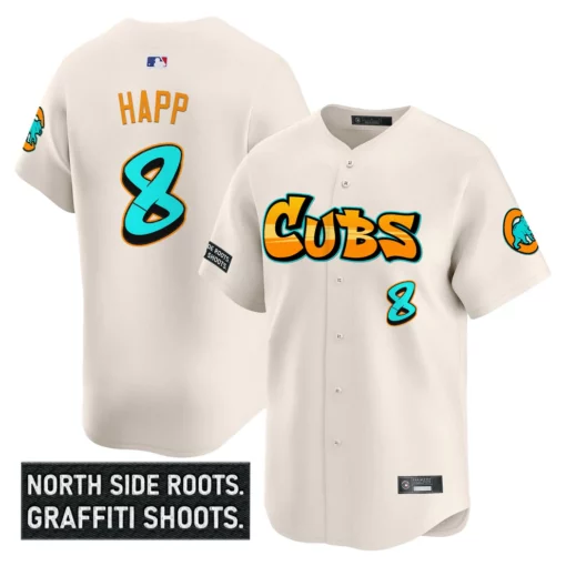 Men's Chicago Cubs ‘Graffiti North Side Edition’ Vapor Premier Limited Jersey – All Stitched - Image 6