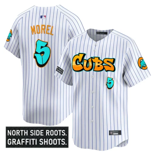 Men's Chicago Cubs ‘Graffiti North Side Edition’ Vapor Premier Limited Jersey – All Stitched - Image 20