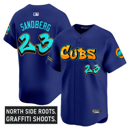 Men's Chicago Cubs ‘Graffiti North Side Edition’ Vapor Premier Limited Jersey – All Stitched - Image 25
