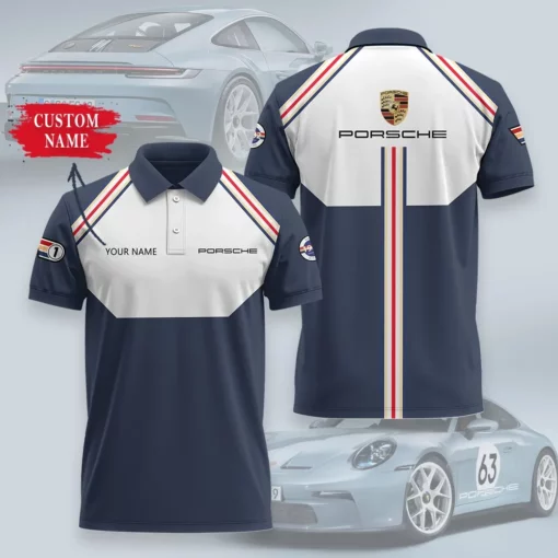 High Quality Customized Men's Polo Shirt PORSCHE-PO-0074638