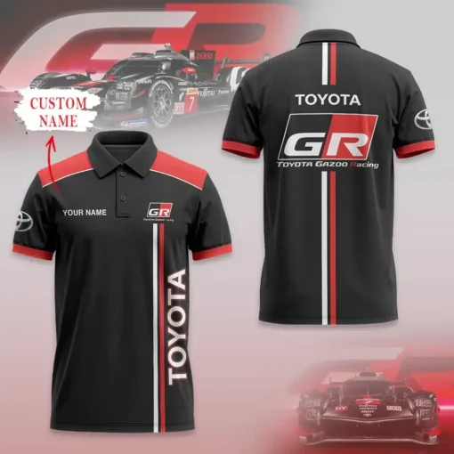 High Quality Customized Men's Polo Shirt TOYOTA-PO-0074367