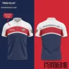 High Quality Customized Men's Zip Polo Shirt PORSCHE-TZPO-0074803