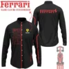 High Quality Customized Men's Long Sleeve Button Shirt FERRARI-CCY-0075426