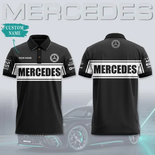 High Quality Customized Men's Polo Shirt MERCEDES-PO-0074685