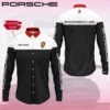 High Quality Customized Men's Long Sleeve Button Shirt PORSCHE-CCY-0075387