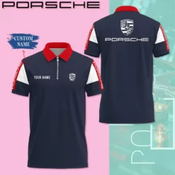 High Quality Customized Men's Polo Shirt PORSCHE-PO-0074657