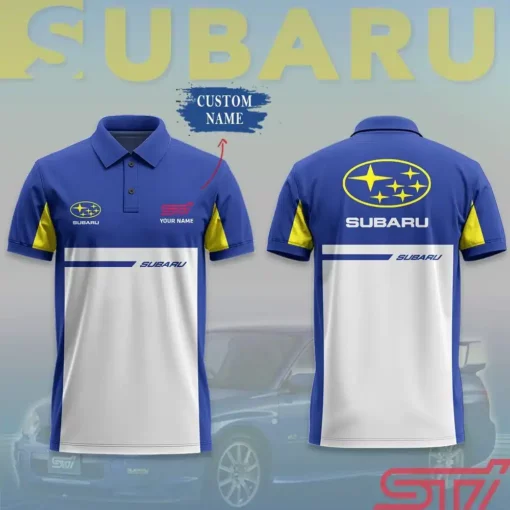 High Quality Customized Men's Polo Shirt SUBARU-PO-0074375