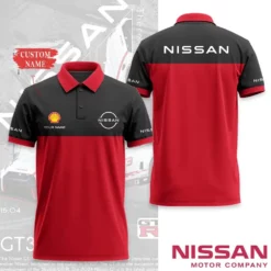 High Quality Customized Men's Polo Shirt NISSAN-PO-0074413