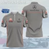 High Quality Customized Men's Zip Polo Shirt MERCEDES-TZPO-0074768