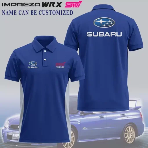 High Quality Customized Men's Polo Shirt SUBARU-PO-0074378
