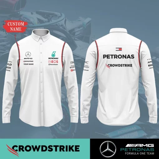 High Quality Customized Men's Long Sleeve Button Shirt MERCEDES-CCY-0075367